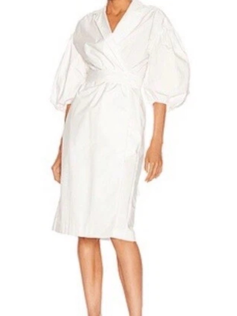 Like New Remain Birger Christensen Poplin Wrap Dress Convertible